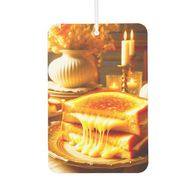 Ambientador Comida de confort a la luz de las velas: sándwich  (Anverso)