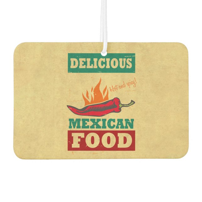 Ambientador Comida mexicana (Anverso)