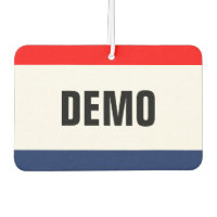 Concesionario de automóviles DEMO Promoción Person