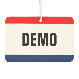 Ambientador Concesionario de automóviles DEMO Promoción Person