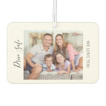 Conduce Seguro Foto Personalizada para Coche