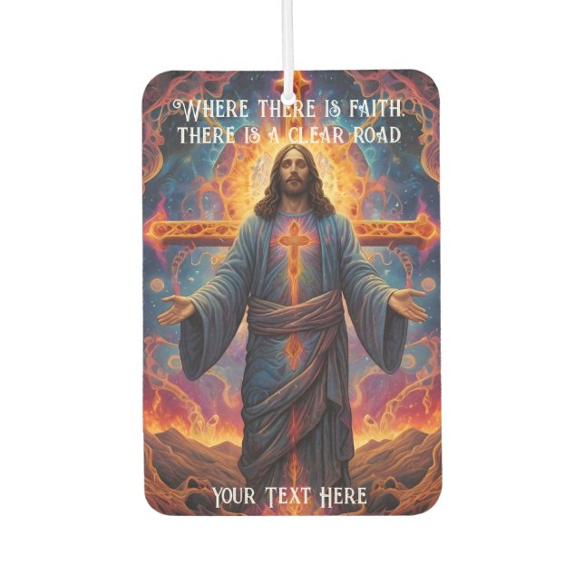 Ambientador Conducir con una mente pacífica (Anverso)