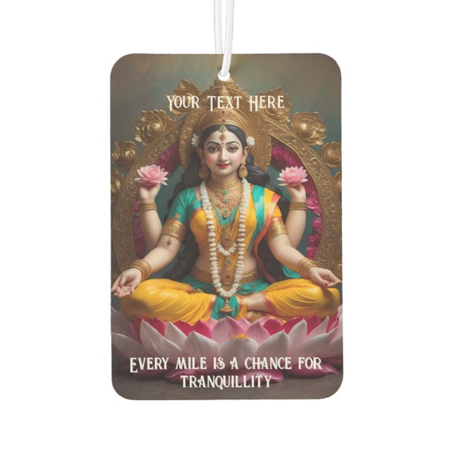 Ambientador Conducir con una mente pacífica (Reverso)