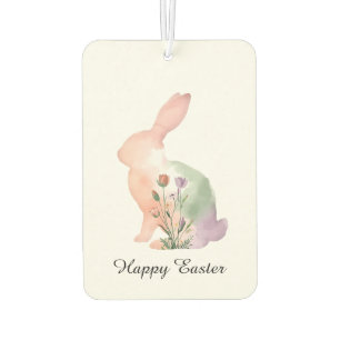Ambientador Conejo de Pascua de acuarela suave