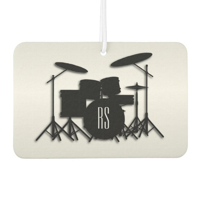 Ambientador Conjunto de tambores Monogram Silver (Anverso)