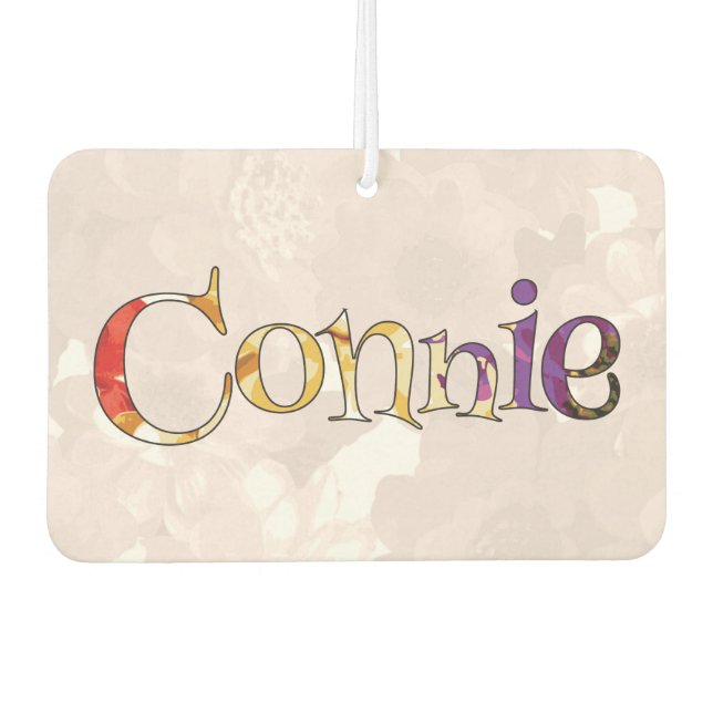 Ambientador Connie Colorful Fun Air Freshener: Moneda de pepin (Anverso)