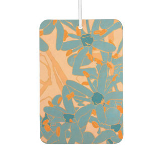 Ambientador Contemporary Leaf Design in Peach Phone Cover