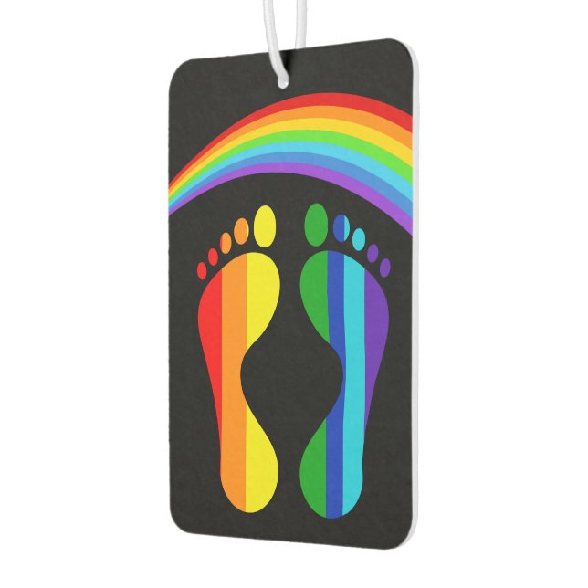 Ambientador Coolest Pride Rainbow Feet (Izquierda)