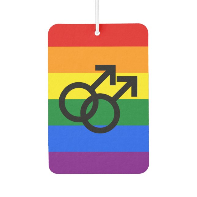 Ambientador Corazón del Orgullo Gay (Anverso)