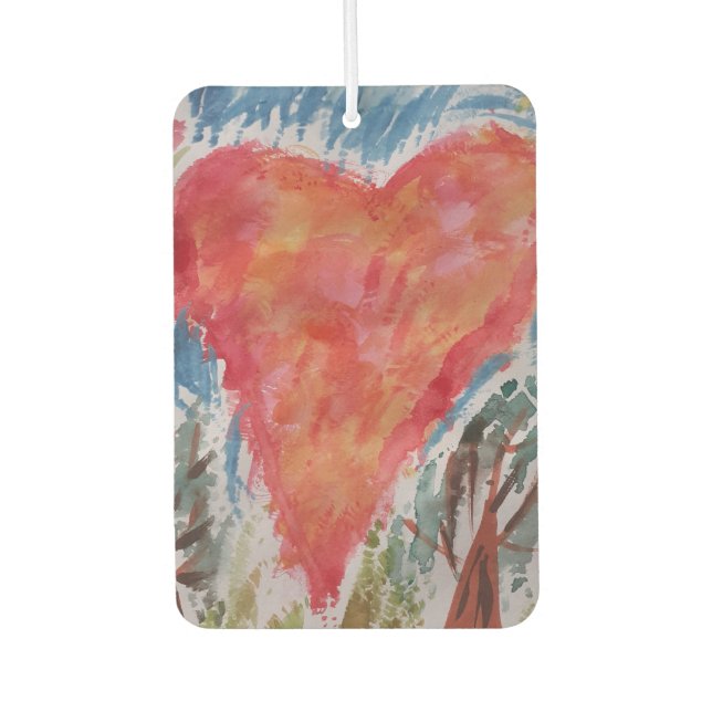 Ambientador Corazón del planeta aire fresco (Anverso)