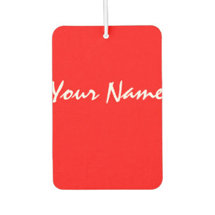 Ambientador Corazón Rojo personalizable