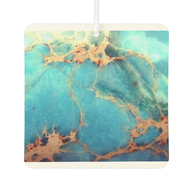 Ambientador Corazón turquesa (Anverso)