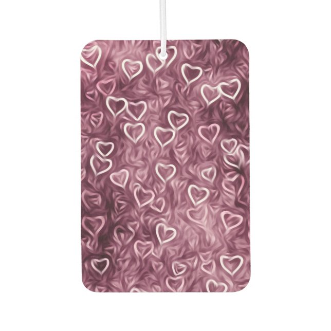 Ambientador Corazones en caída - Rosa (Anverso)