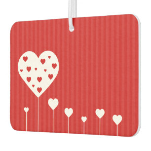Ambientador Corazones rojas rojas y dulces encantadores