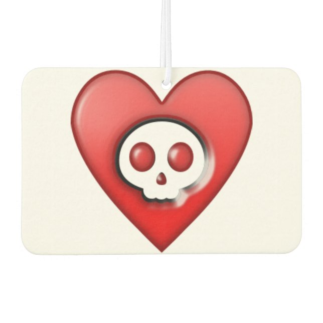 Ambientador Corazones y cráneos (Anverso)
