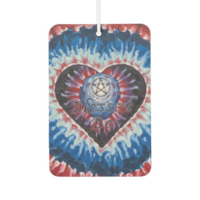 Ambientador CorazónTieDye (Anverso)