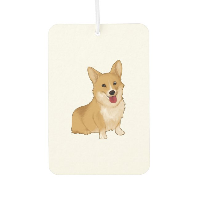 Ambientador Corgi sonriente (Anverso)