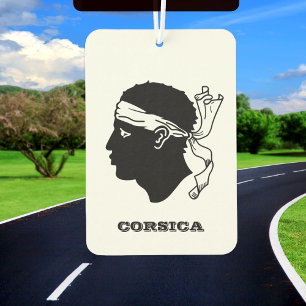 Ambientador Corsica Car Air Freshener, Bandera Corsa