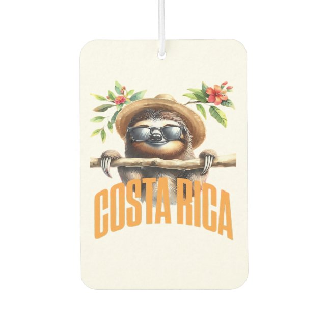 Ambientador Costa Rica cool sloth Classic T-Shirt (Anverso)