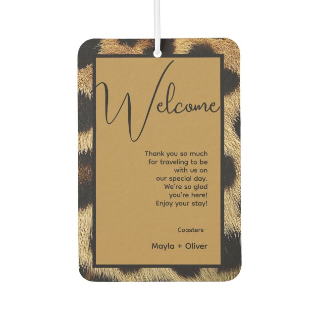 Ambientador Cow Black White Spots Fur (Anverso)