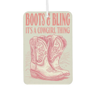 Ambientador Cowgirl Car Freshner