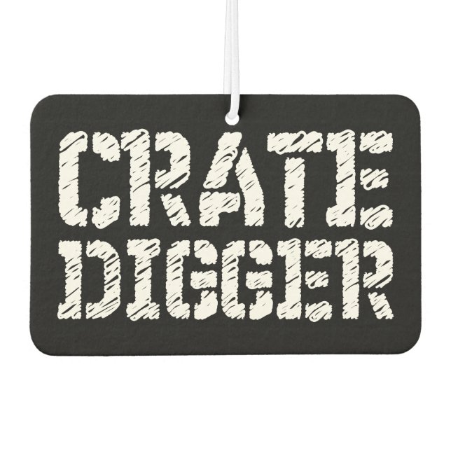 Ambientador Crate Digger (Anverso)