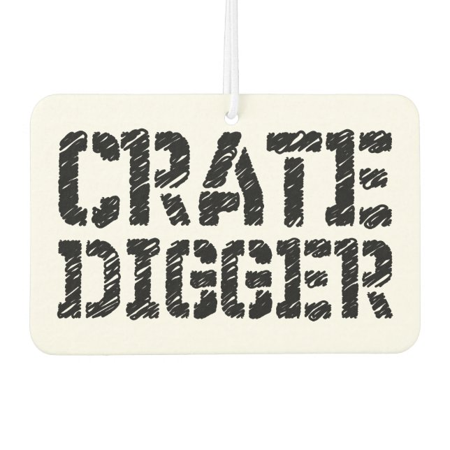 Ambientador Crate Digger (Anverso)
