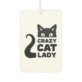 Ambientador Crazy Cat Lady Air Freshener