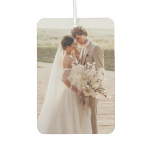 Ambientador Crea tu propia foto moderna de Boda de dos lados