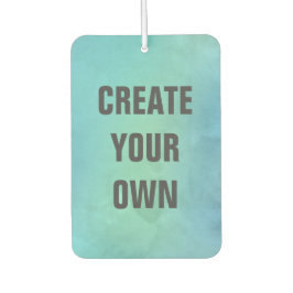 Ambientador Crear su propia pintura de color turquesa