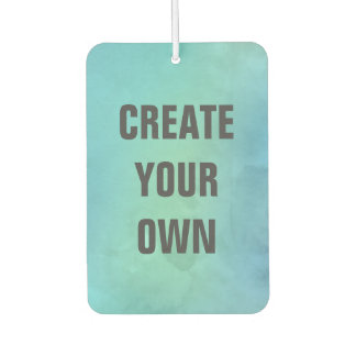 Ambientador Crear su propia pintura de color turquesa