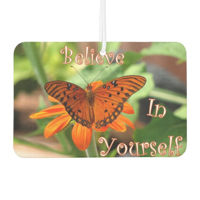 Ambientador Creer en ti mismo Inspirador aire fresco (Anverso)