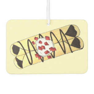 Ambientador Crepe de crepe de chocolate Francia Crepes de comi