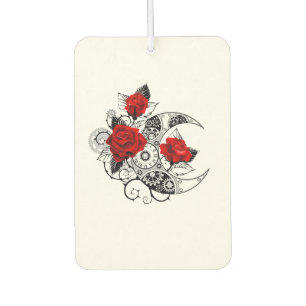 Ambientador Crescente Mecánico con Rosas Rojas
