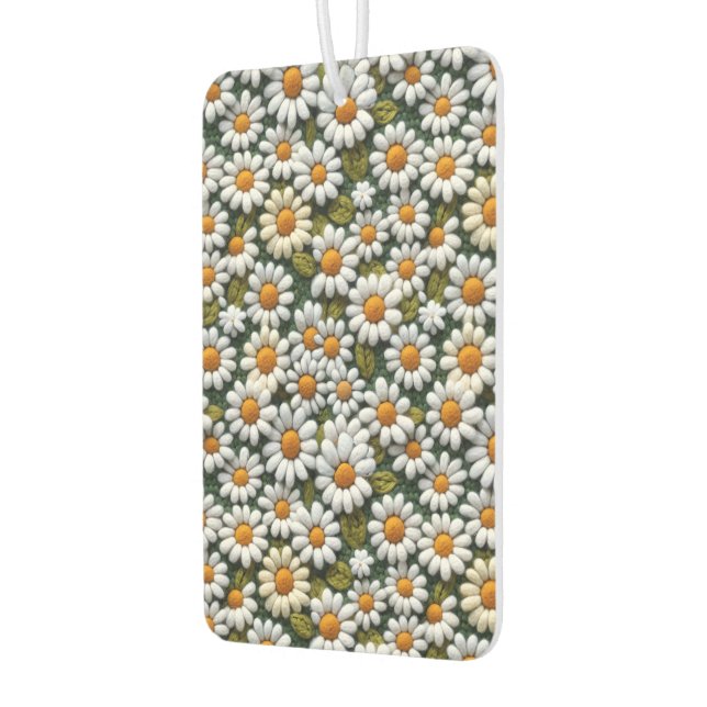 Ambientador Crochet White Daisies Spring Wildflowers (Izquierda)
