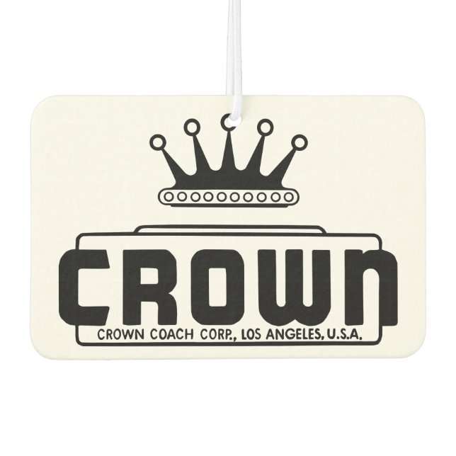 Ambientador Crown Coach Air Freshener (Anverso)