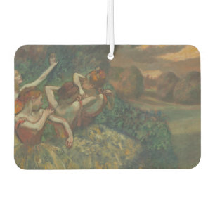 Ambientador Cuatro bailarines, pintura impresionista, Edgar De