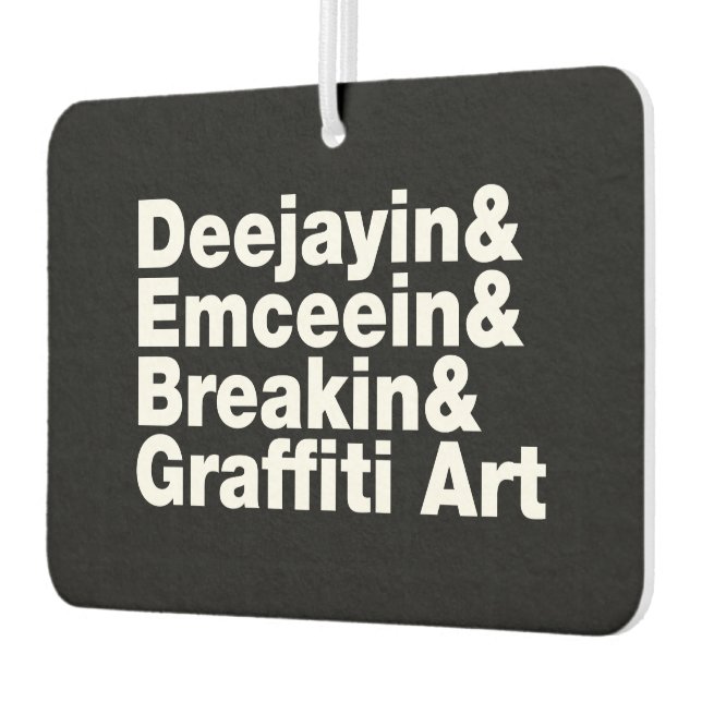 Ambientador Cuatro elementos del hip hop (Izquierda)