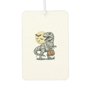 Ambientador Cubeta de dulces de T-Rex momia de Halloween Vecto