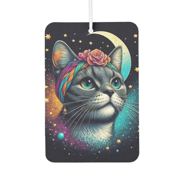 Ambientador ¡Cuidado protector de aire de gato! (Anverso)