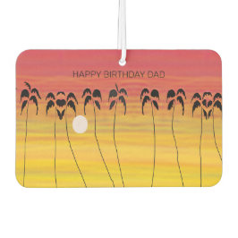 Ambientador Cumpleaños de papá, impresionante atardecer tropic