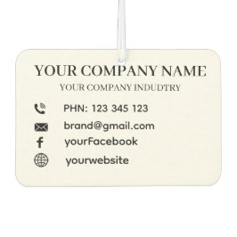 Ambientador Custom Business Company Promotional Branding Gift