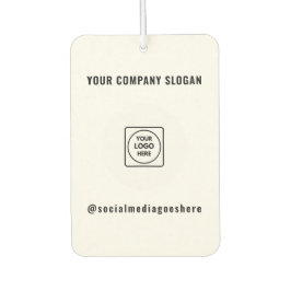 Ambientador Custom Business Logo Text Promotional Branding