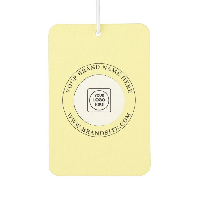 Ambientador Custom Business Logo Text Promotional Branding (Anverso)