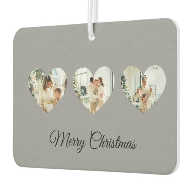 Ambientador Custom Christmas Air Freshener | Family Photos (Izquierda)