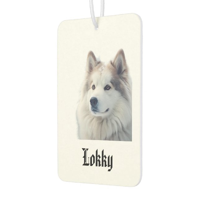 Ambientador Custom Pet Photo Freshener (Izquierda)