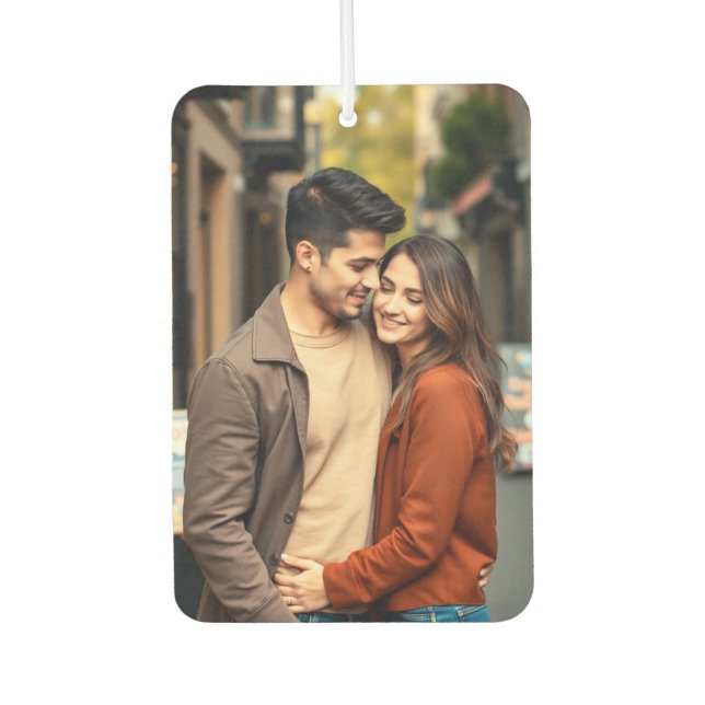 Ambientador Customer two side photo car air freshener pretty (Anverso)