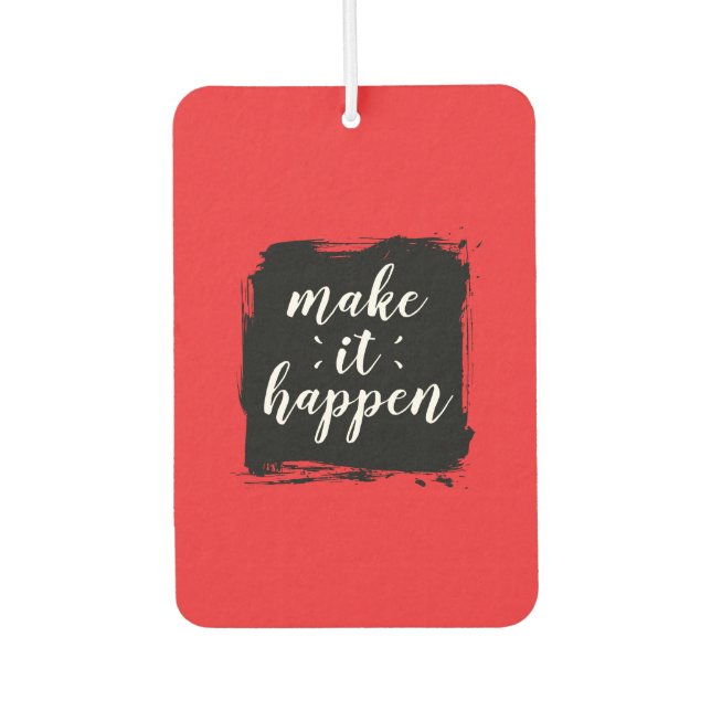 Ambientador Customiized Air Freshener (Anverso)