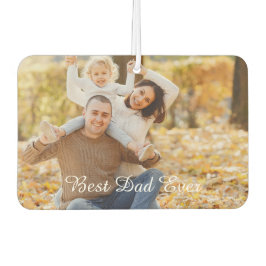Ambientador Customizable Photo & Text 'Best Dad Ever' Keepsake
