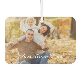Ambientador Customizable Photo & Text 'Best Mom Ever' Keepsake